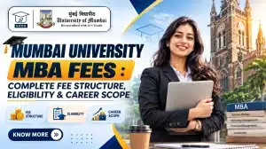 Mumbai University MBA Fees